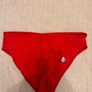 Alex Marie Red Bikini Bottoms